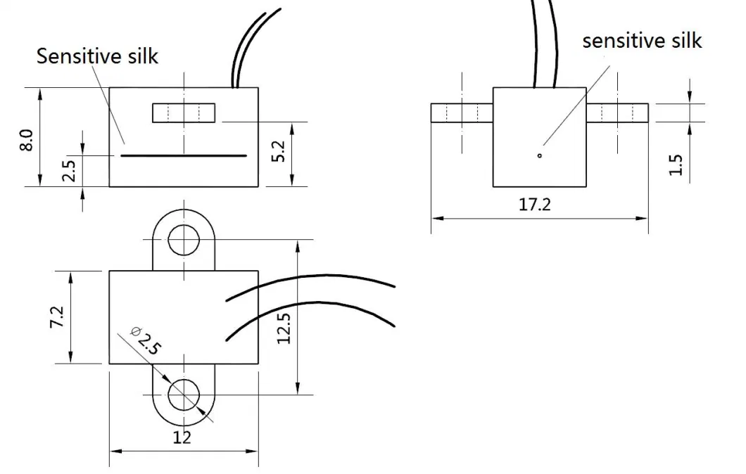 Zero Power Magnetic Sensor (WG214) , Water Meter, Flowmeter, Heat Meter, Energy Meter, Gas Meter, Liquid Level Sensor