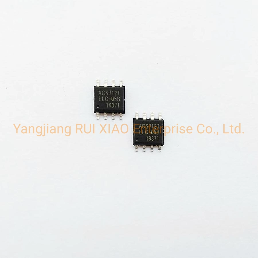 Acs712elctr-05b-T Fully Integrated, Hall Effect-Based Linear Current Sensor IC with 2.1 Kv RMS Isolation and a Low-Resistance Current Conductor Soic-8